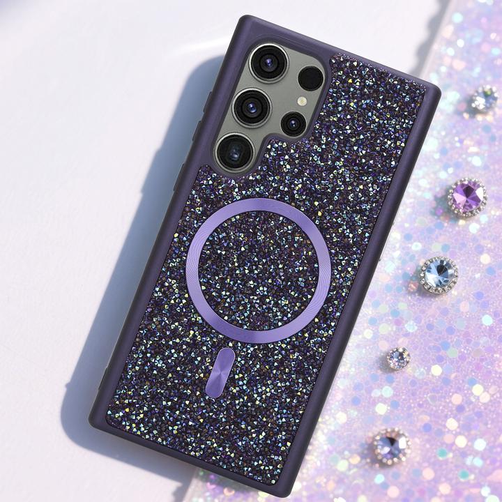 Image du produit Cadorabo Coque pour Samsung Galaxy S23 ULTRA Paillettes Scintillant Design (Samsung Galaxy S23 Ultra)