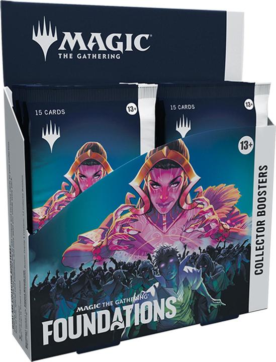 Produktbild Magic the Gathering Magic: The Gathering - Foundations Collector Booster Display (12 Boosters) (Englisch, Booster Pack)