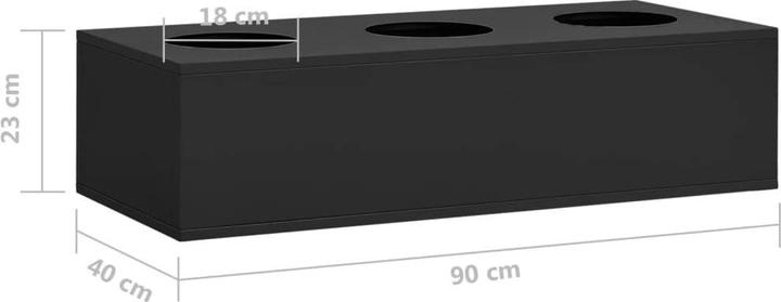 Immagine prodotto vidaXL Armadio con fioriera (90 x 40 x 125 cm)