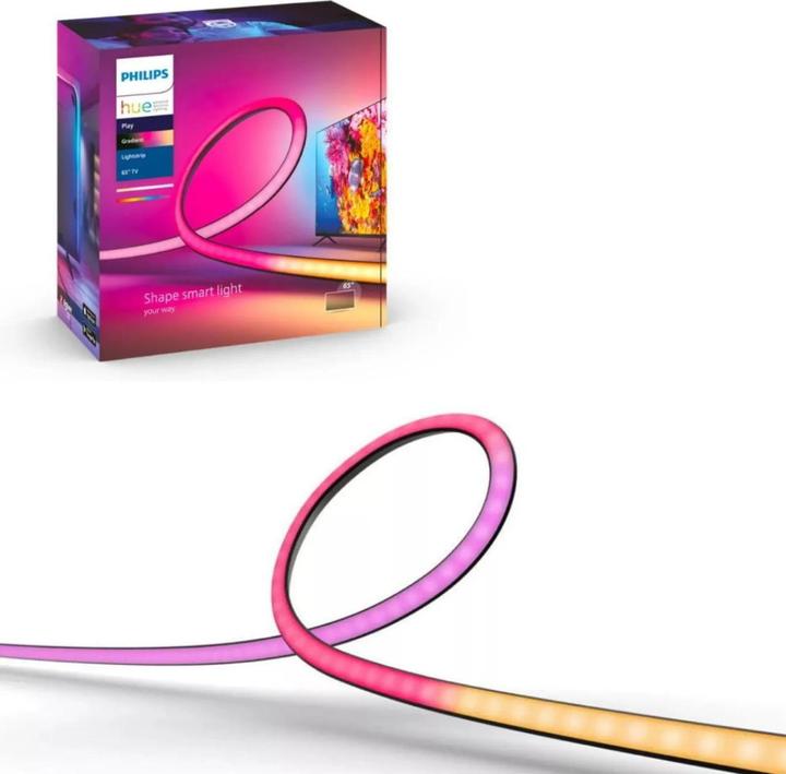 Image du produit Philips Hue Play Gradient Lightstrip 65" (en anglais) (RGBW, 254 cm, Intérieur)