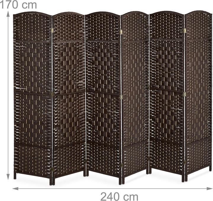Actual product image Relaxdays Folding Screen