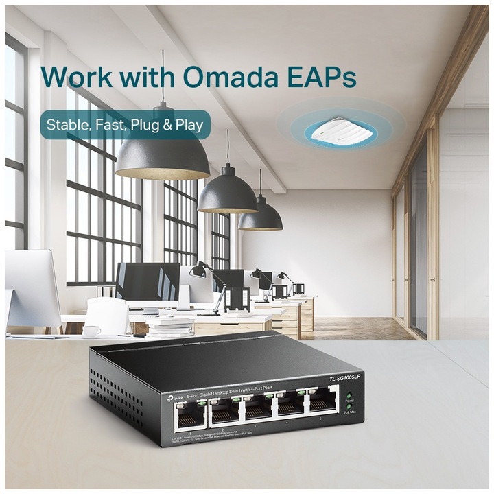 Image du produit TP-Link TL-SG1005LP (5 Ports)