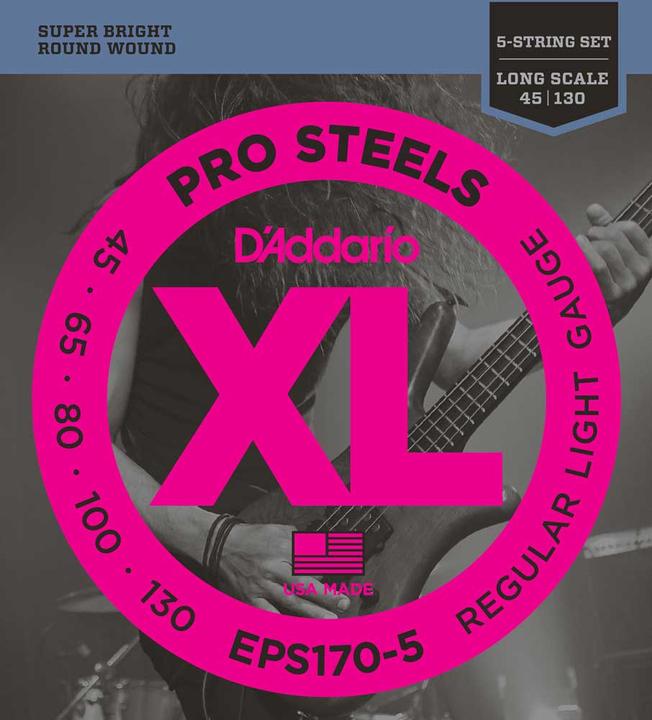 Produktbild D'Addario Eps170-5 (5x, E-Bass, 0.13")