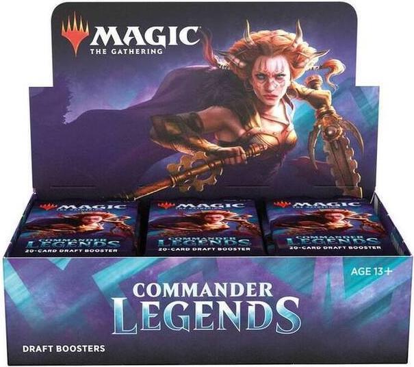 Actual product image Magic the Gathering Commander Legends (English, Booster display)