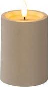 Actual product image LED Kunststoffkerze sand 1871-970 Aussen 1871-970 6h Timer D7 H10cm 2xAA (1 x)
