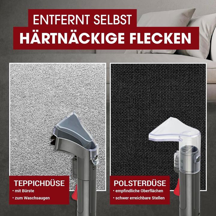 Produktbild CleanMaxx Kompakter Teppich- und Polsterreiniger mit Sprühfunktion und Dual-Tank-System