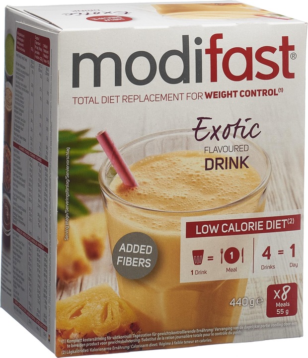 Produktbild Modifast Drink Yoghurt Ananas (Ananas, 8 x)