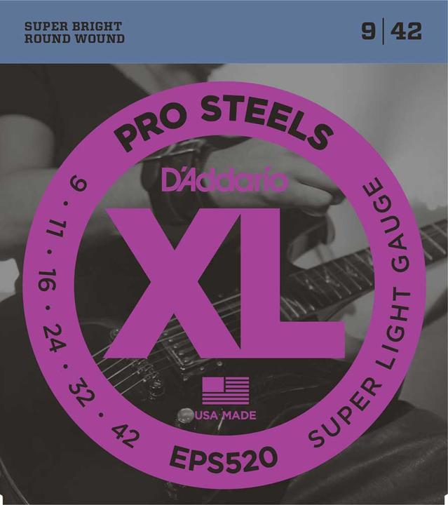 Produktbild D'Addario Eps520 (6x, E-Gitarre, 0.04")