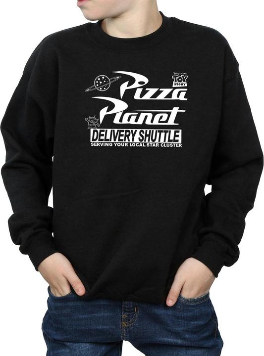 Produktbild Disney Toy Story Pizza Planet Logo Sweatshirt Jungen (152, 158)
