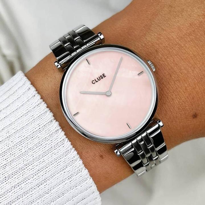 Immagine prodotto Cluse Triomphe Argento (Orologio da polso analogico, 33 mm)