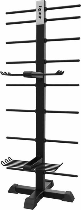 Actual product image Tiguar Powergym Rack – Profi-Ständer für Power Gym & Butterfly Sets mit Halterungen für Scheiben & Klemmen