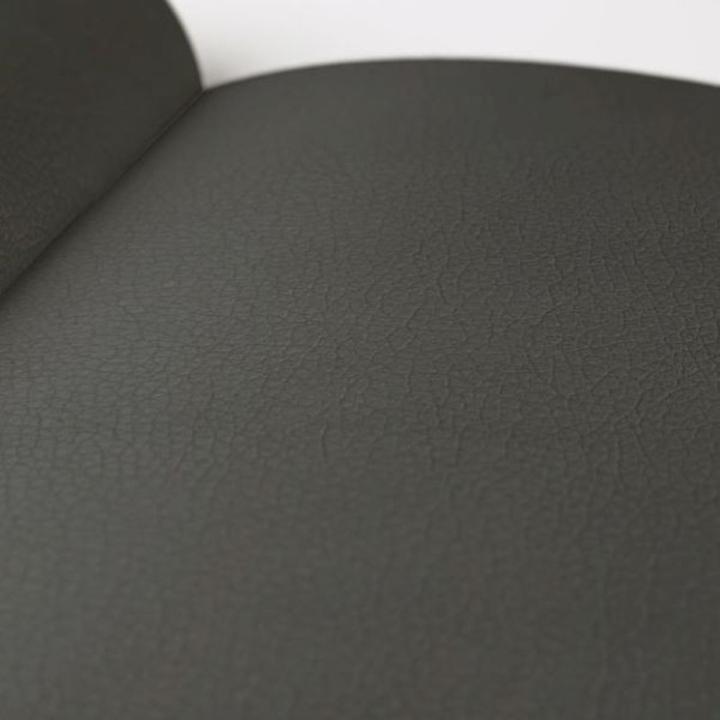 Home123 Pouf TERNA PU Soft 484 grau