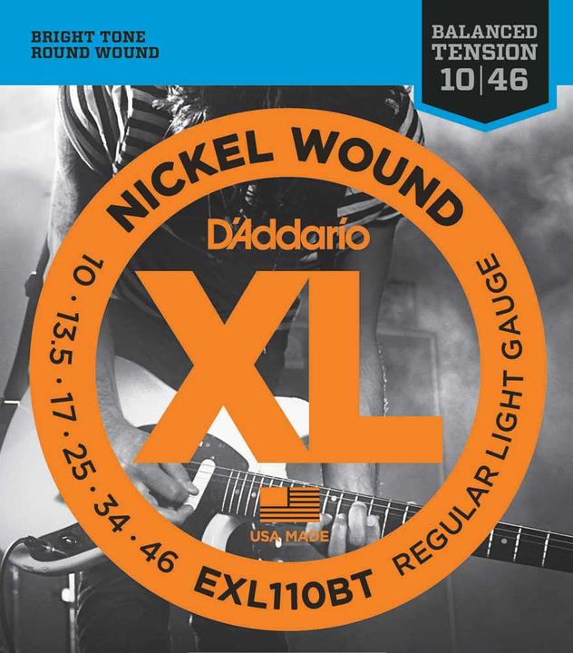 Actual product image D'Addario Exl110bt (6 x, Electric guitar, 0.05")