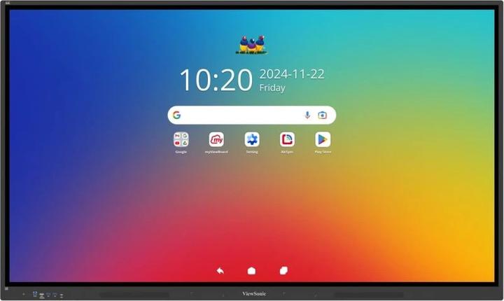 Actual product image Viewsonic 218,4cm IFP8634 16:9 HDMI/DP/USB-C/LAN to. 400nits (Speditionsversand) (3840 x 2160 Pixels, 86")