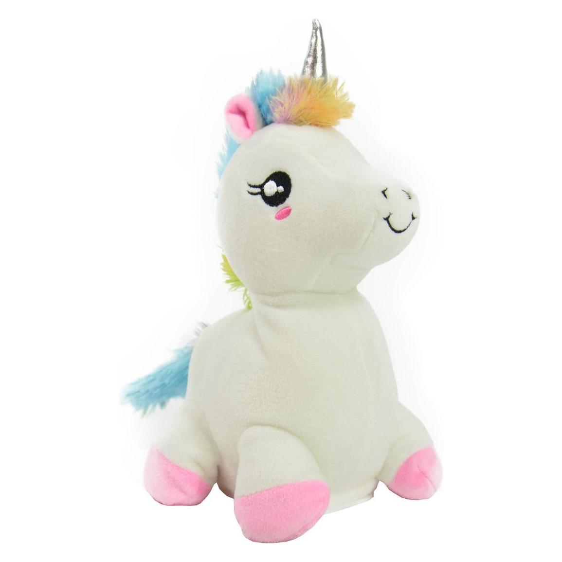 Kögler Laber-Einhorn "Snowflake", plappert alles nach (18 cm) (75662)