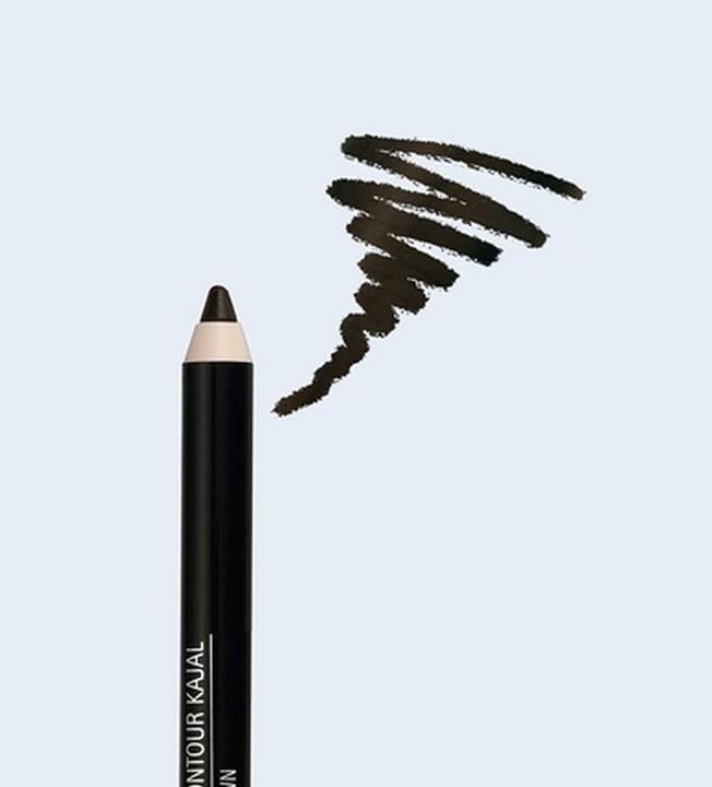 Produktbild Isadora Perfect Contour Kajal Brown Eyeliner Pencil Soft Intense Hypoallergenic Long Lasting Eye Liner 61 Da (61 Dunkelbraun)