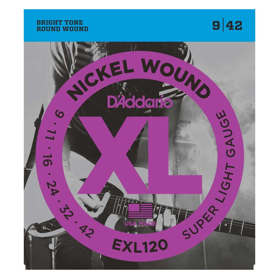 D'addario Exl120 (6X, Chitarra Elettrica, 0.04"), Corde Per Strumenti