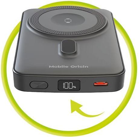 Image du produit Mobile Origin Kabellose magnetische PowerBank 10000 mAh / PB9 (10000 mAh, 10 W)
