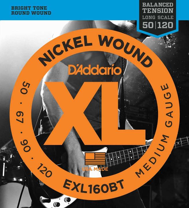 Produktbild D'Addario Exl160bt (4x, E-Bass, 0.12")