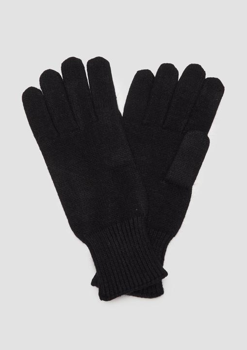 Produktbild s.Oliver Handschuhe Strick-Handschuhe mit Rippbünchen (One Size)