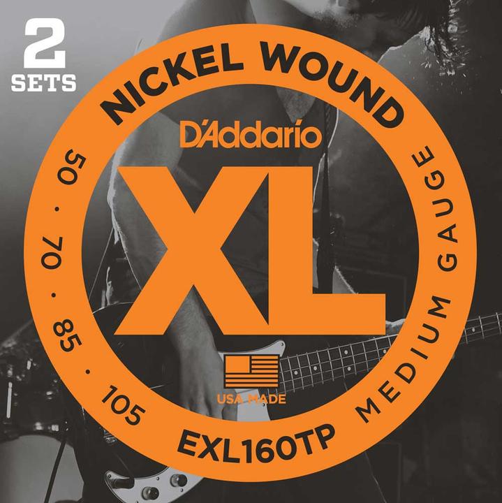 D'Addario Exl160tp (4 x, Electric bass, 0.11")