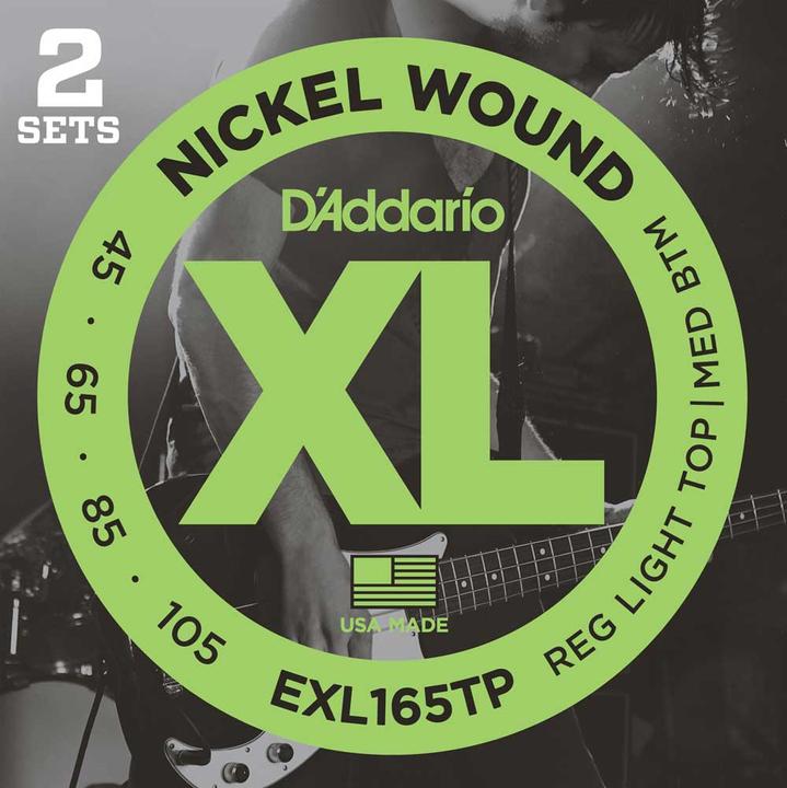 Produktbild D'Addario Exl165tp (4x, E-Bass, 0.11")