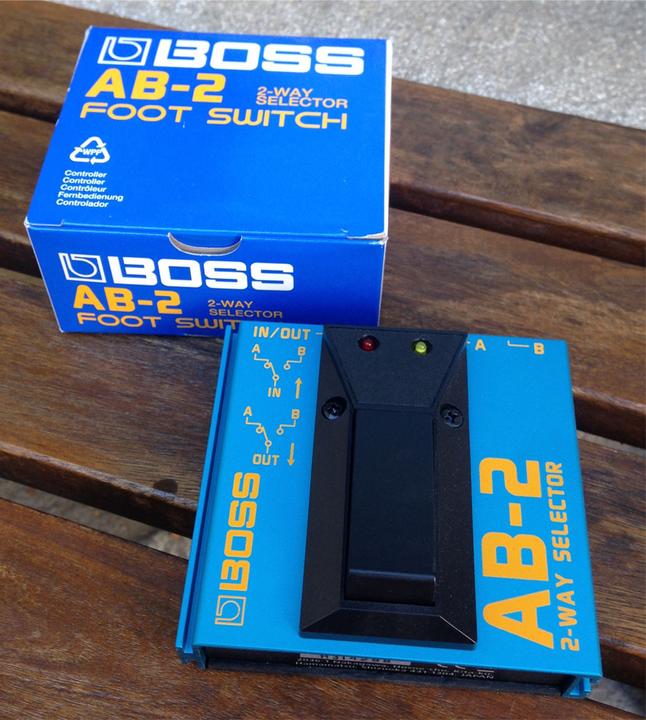 Actual product image BOSS (Electronics) Foot switch A/B selector switch (Guitar)