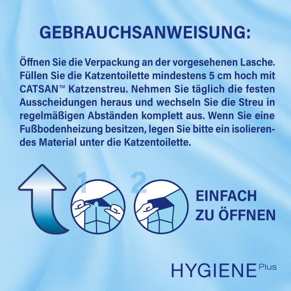 Immagine prodotto Catsan Hygiene Plus (Non agglomerante, Biodegradabile, Neutralizzante, 4.82 kg)