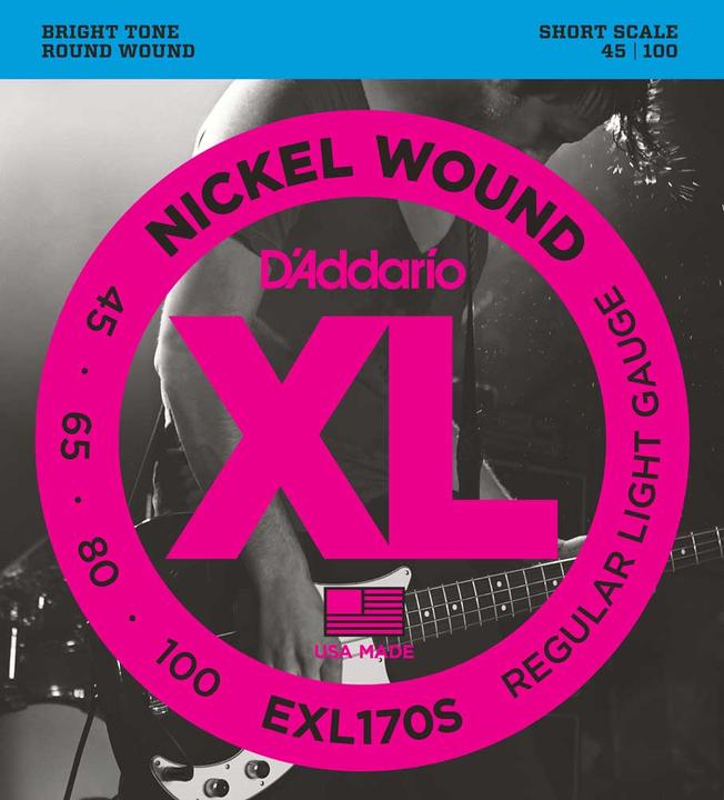 Produktbild D'Addario Exl170s (4x, E-Bass, 0.10")
