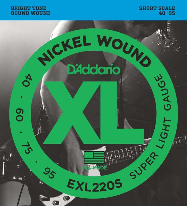 Produktbild D'Addario Exl220s (4x, E-Bass, 0.10")
