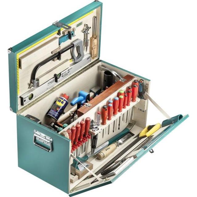technocraft, Werkzeugkoffer, Zimmerei-Werkzeugkiste MASSIV 167-tlg (167 Teile)