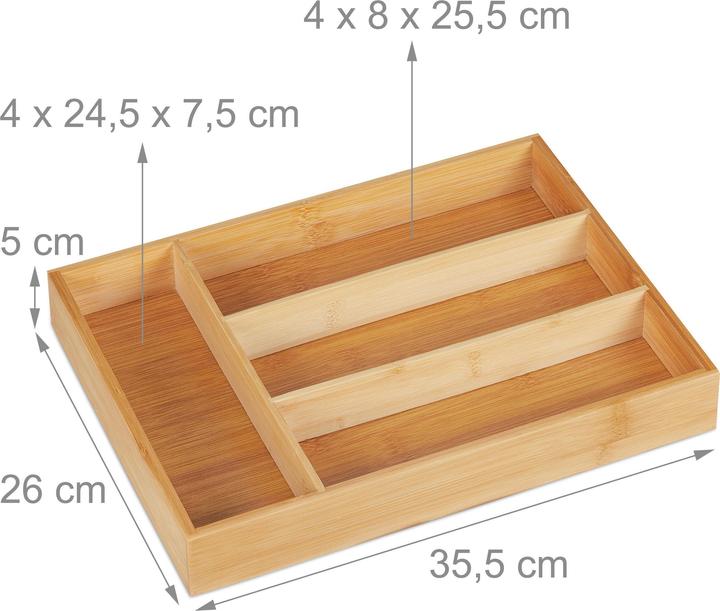 Image du produit Relaxdays Range-couvert