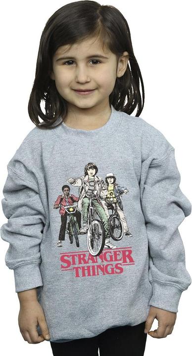 Produktbild Netflix Stranger Things Retro Bikers Sweatshirt Mädchen (128)