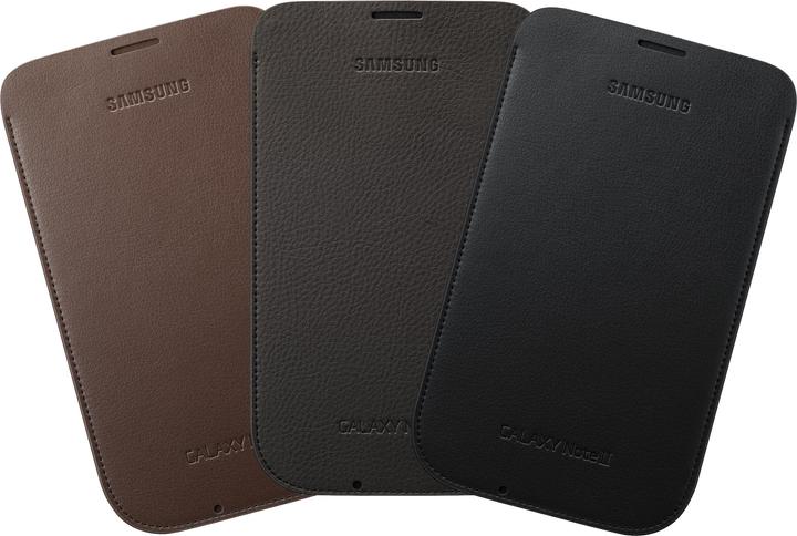 Image du produit Samsung Leather Pouch Cover (Samsung Galaxy Note 2)