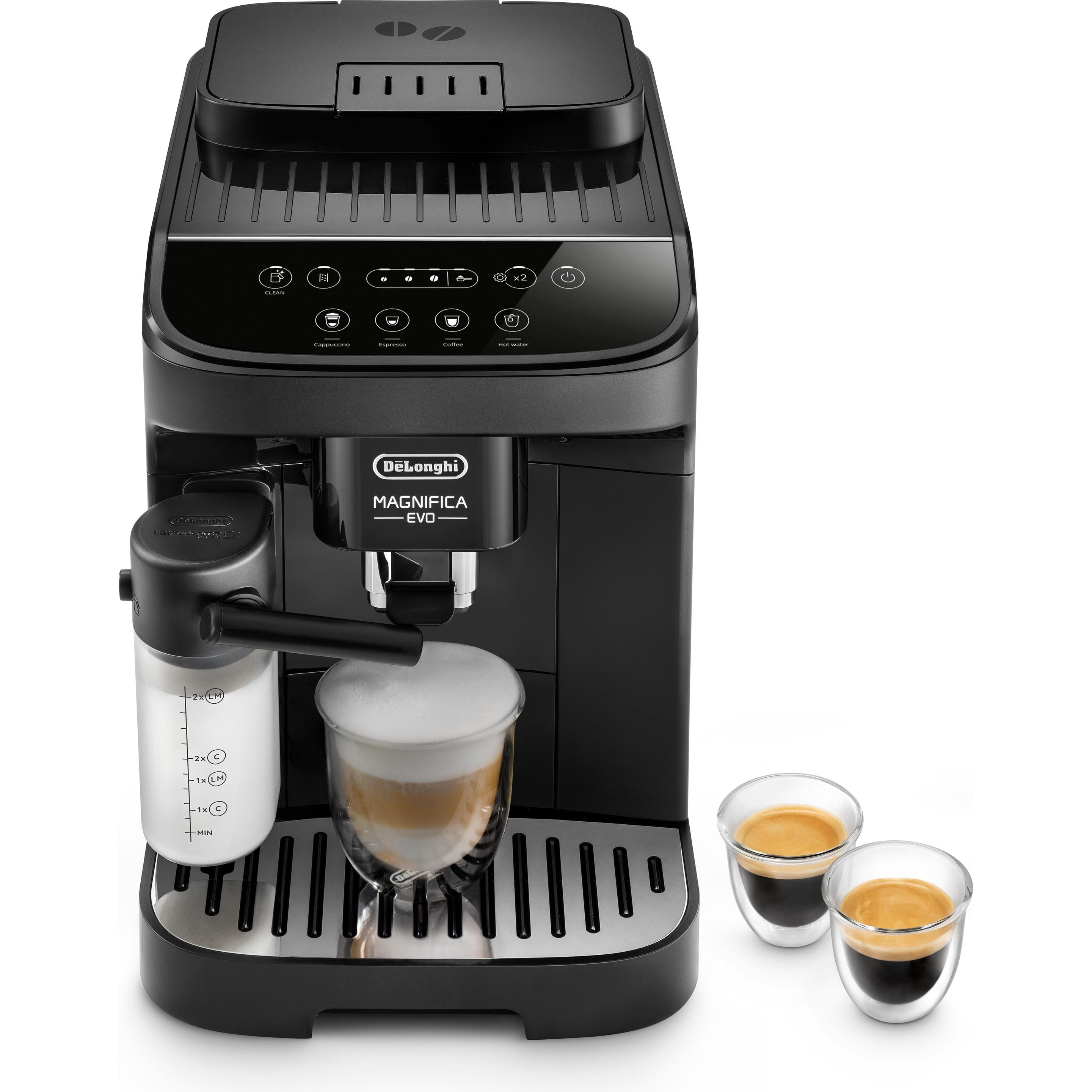 De'Longhi Magnifica Evo, Kaffeevollautomat, Schwarz
