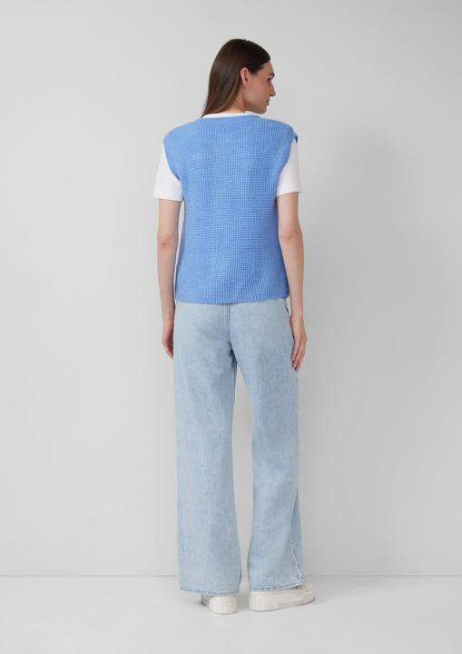 Produktbild s.Oliver Strickjacke Strickweste aus Alpakamix (40)