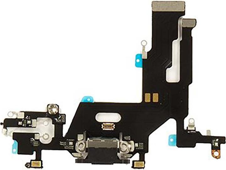 Immagine prodotto - Cavo flessibile per iPhone 11 con connettore di ricarica nero (iPhone 11)