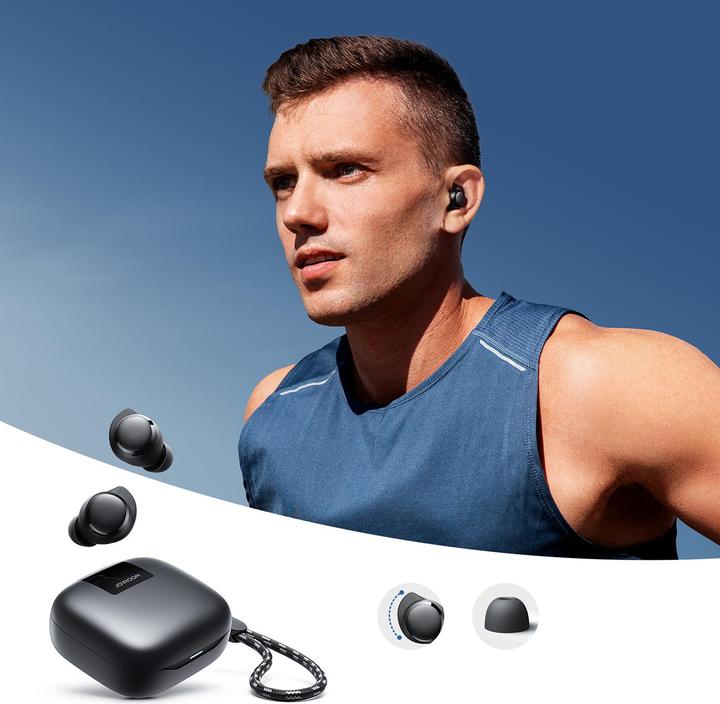 Produktbild Joyroom Jdots JR-DB3 TWS Wireless Headphones - Black (8 h, Kabellos)