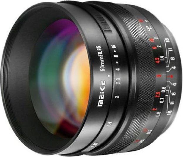 Meike MK 50mm F0.95 Canon EF M mount (Canon EF-M, APS-C / DX)