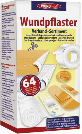 Produktbild Magni Wundpflaster-Set 64-teilig (64x)
