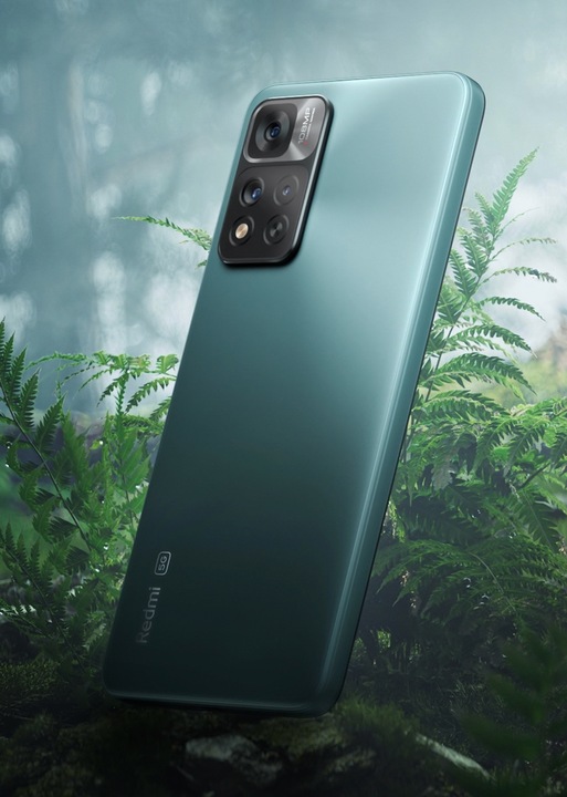 Produktbild Xiaomi Note 11 Pro+ 5G (128 GB, Forest Green, 6.67", Dual SIM, 108 Mpx, 5G)