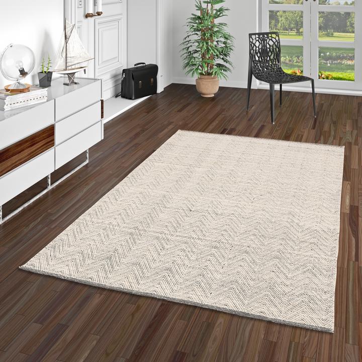 Produktbild Pergamon Natur Teppich Kelim Lara (70 x 130 cm)