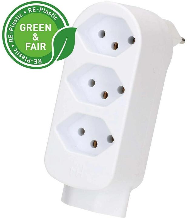 Actual product image Max Hauri ADAPT 3+1x Typ 13 weiss drehbar (Type 13, 4x)