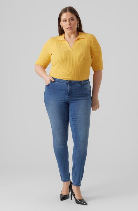 Actual product image Vero Moda VMCFANYA Mid Rise Slim Fit Jeans Jeans (W52/L34)