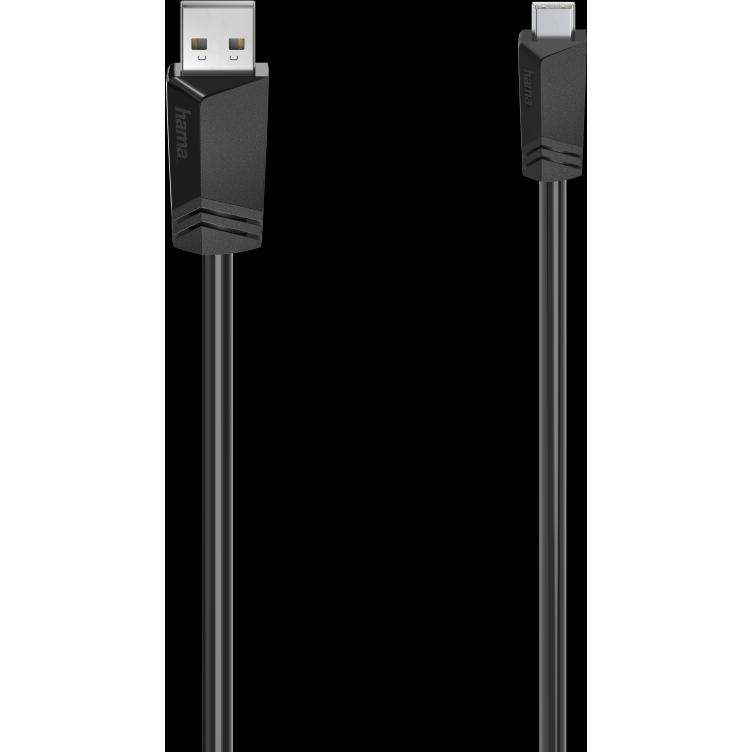 Thumbnail - Hama Mini-USB-Kabel, USB 2.0, 480 Mbit/s, 1,50 m (1.50 m, USB 2.0), USB Kabel