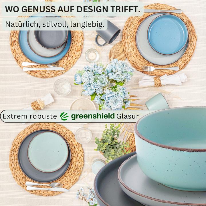 Actual product image Sänger Geschirr Bombay Sky Shades (16 pcs.)