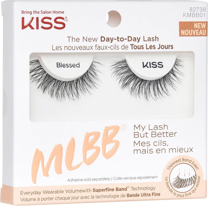 Produktbild KISS Lashes - My Lash But Better Blessed (Künstliche Wimpern)