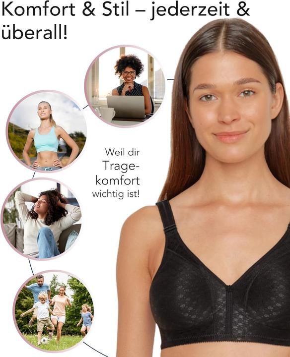 Produktbild Susa Comfort Plus Topsy BH ohne Bügel (Einzelpack, 100 B)