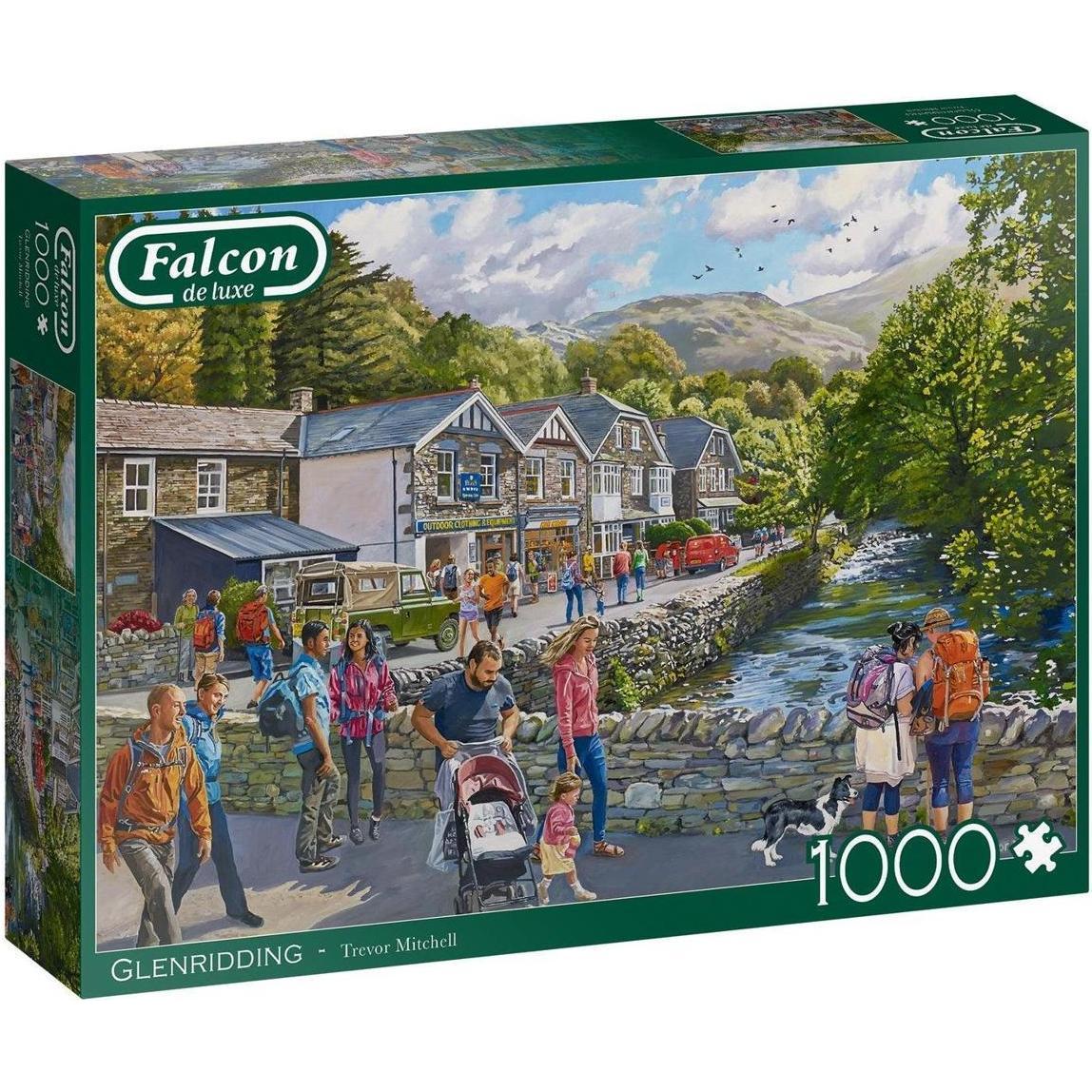 Jumbo Puzzle 1000 Falcon Glenridding/Cumbria/Anglia G3 (1000 Teile)