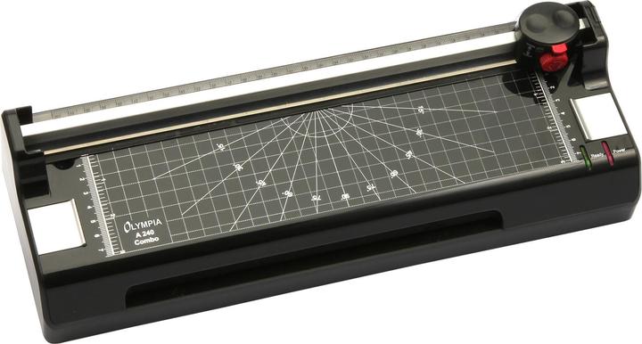 Image du produit Olympia Une plastifieuse 240 DIN A4 avec coupe-papier (80 - 125 µm, A4)